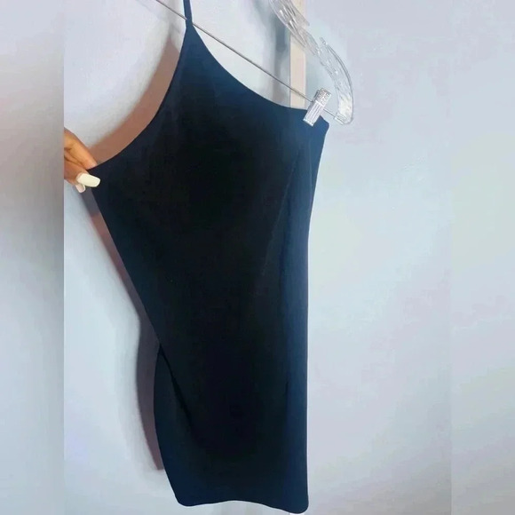 ❤️Urban Outfitters One-Shoulder Bodycon Mini Dress New without Tag Medium Black - Picture 2 of 5